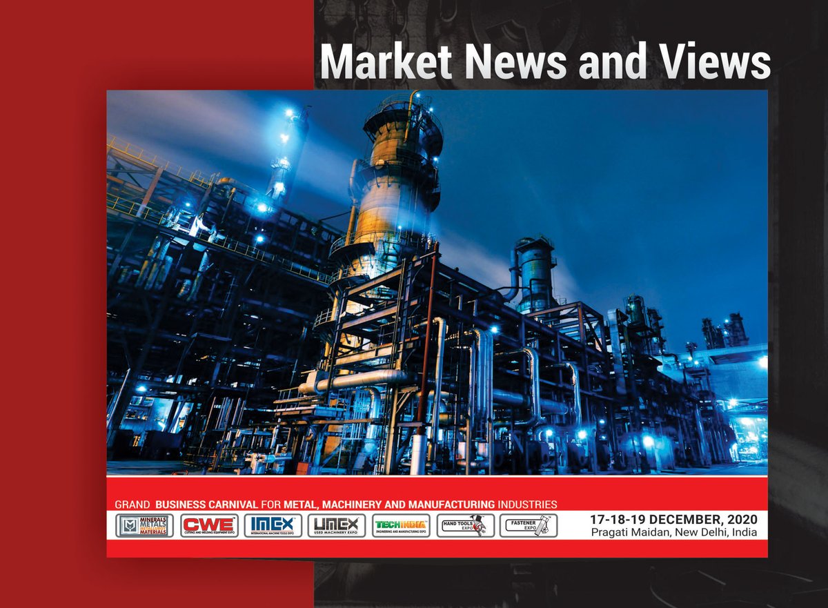 MMMMExpo's tweet photo. MARKET NEWS & VIEWS NEWSLETTER - 6th August, 2020
To download the Newsletter, please click on https://t.co/khmF5qujU3
#exhibitions #marketing #industrynews #expo #UPDATE #events #news #Delhi #mining #MMMMexhibition #marketing #minerals #metals #metallurgy #steel #MMMM2020 https://t.co/0zfAc9YgnR