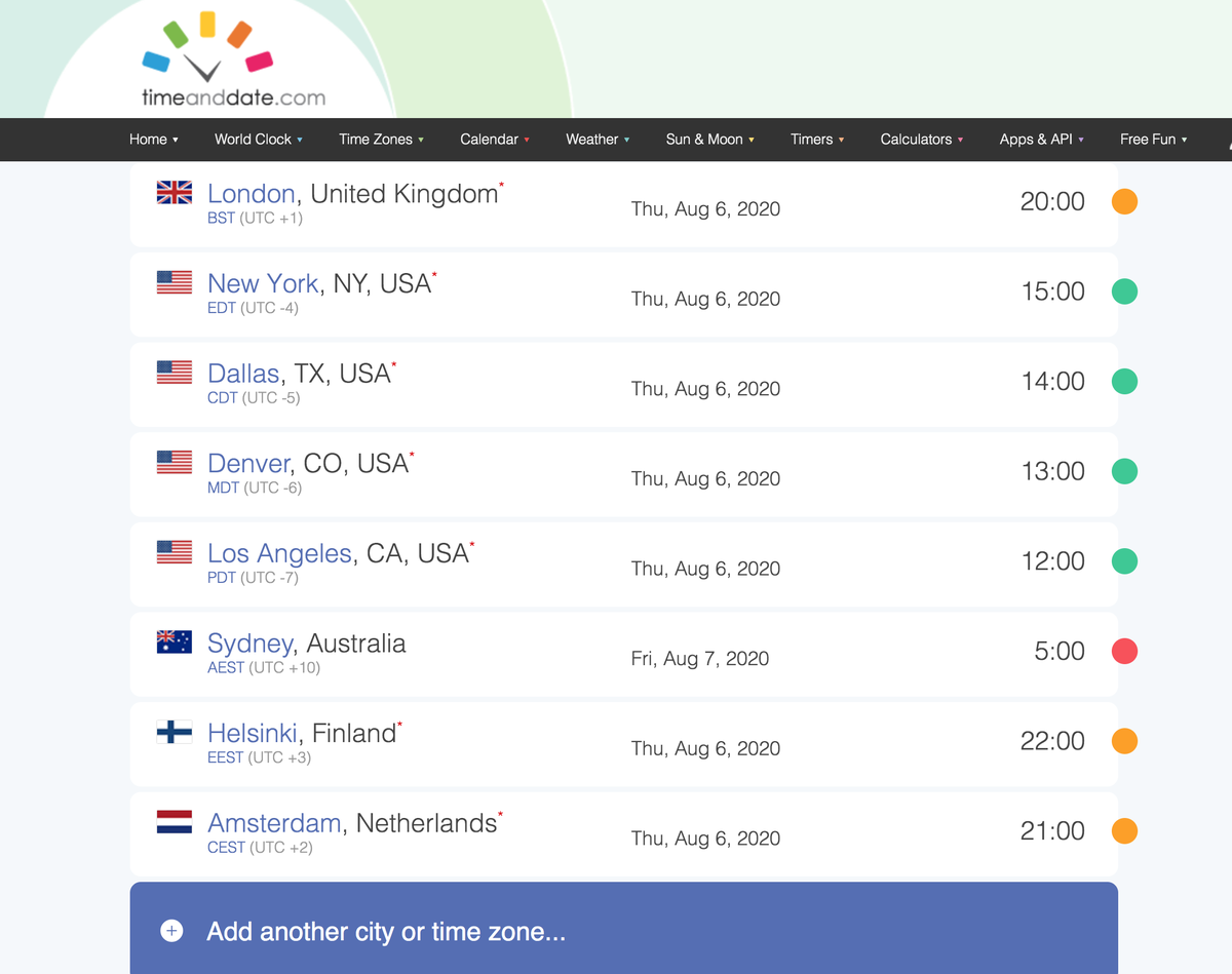  8pm UK time =  US Times: 3PM EST / 2PM C / 1PM MTN / 12 NOON PACIf your own time's not on the pic, click on this Time Zone Converter link:   https://timeanddate.com/worldclock/converter.html?iso=20200806T190000&p1=136&p2=179&p3=70&p4=75&p5=137&p6=240&p7=101&p8=16 & add your own place. #Sanditon  #SaveSanditon  #SanditonPBS 3/3