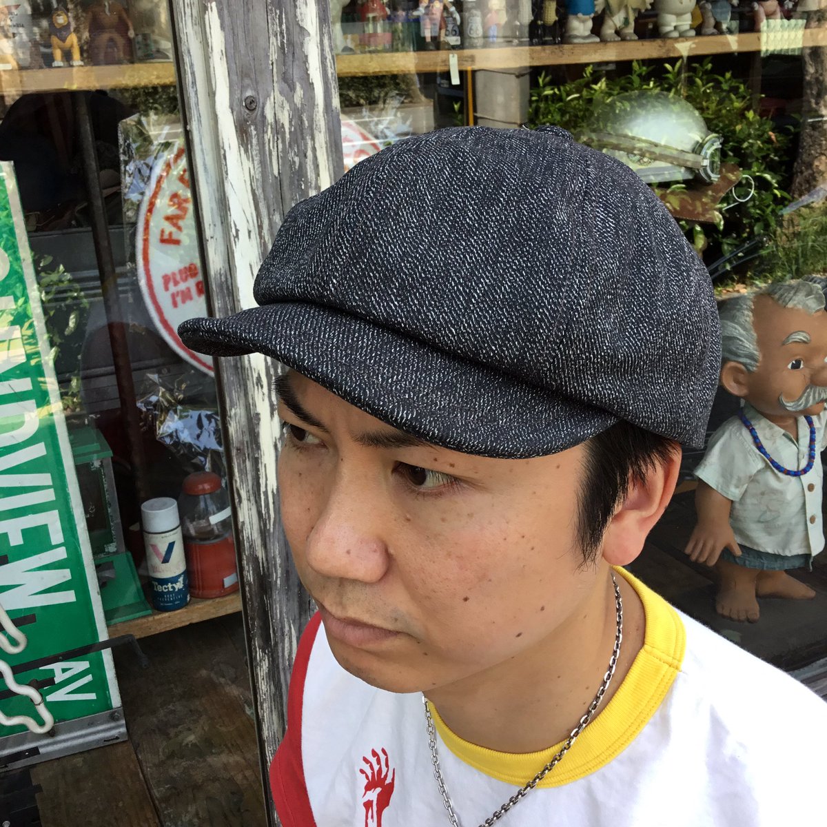 porkys_jeans's tweet photo. 入荷情報!
Freewheelers「JAM BUSTER」¥10000+TAX
GRAINED BLACK
#入荷情報
#freewheelers #フリーホイーラーズ
#jambuster #ジャムバスター
#casquette #キャスケット
#帽子 https://t.co/ytVY8SqTm5