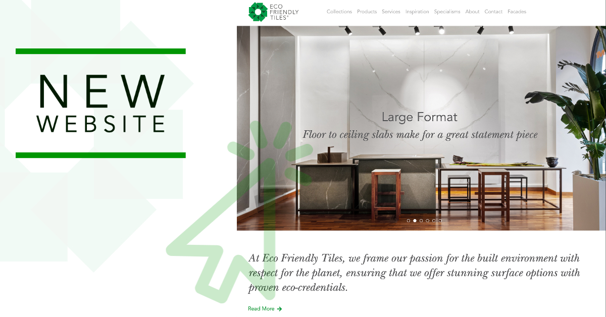 Have you seen our new improved website?
Our impressive product range even easier to use than before. Finding the perfect tile is simple.
#ecofriendly #eco #sustainability #ecofriendlyproducts #architecture #interiordesign #interior #architect #construction #tiles