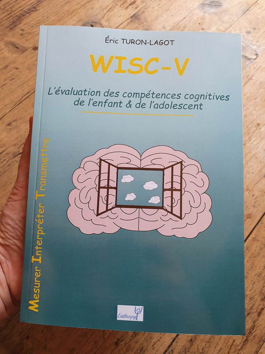 🆕 Ça vient de paraître ! 😁 

"#WiscV. L'évaluation des compétences cognitives de l'enfant &amp; de l'adolescent" du psychologue Éric Turon-Lagot 👉 amzn.to/2DoTxfO 🧠

#Wechsler #Wisc #Wais #Wppsi #TestDeQI #TestPsychométrique #CourbeDeGauss #ÉchelleDeWechsler #intelligence
