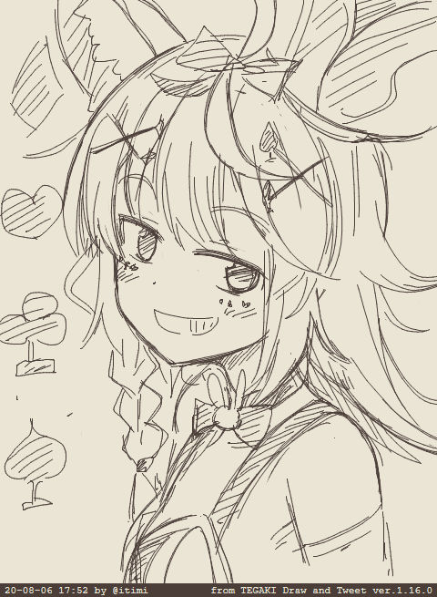 ポルカちゃん #tegaki_dt 