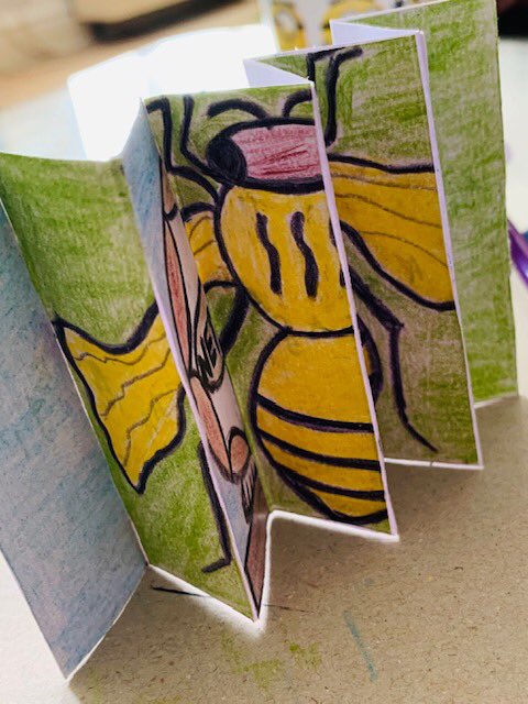 Hakeem has clearly worked so hard on his agamograph! #colour #yearsixtoseven <a href="/SpringwestA/">Springwest Academy 💙</a>