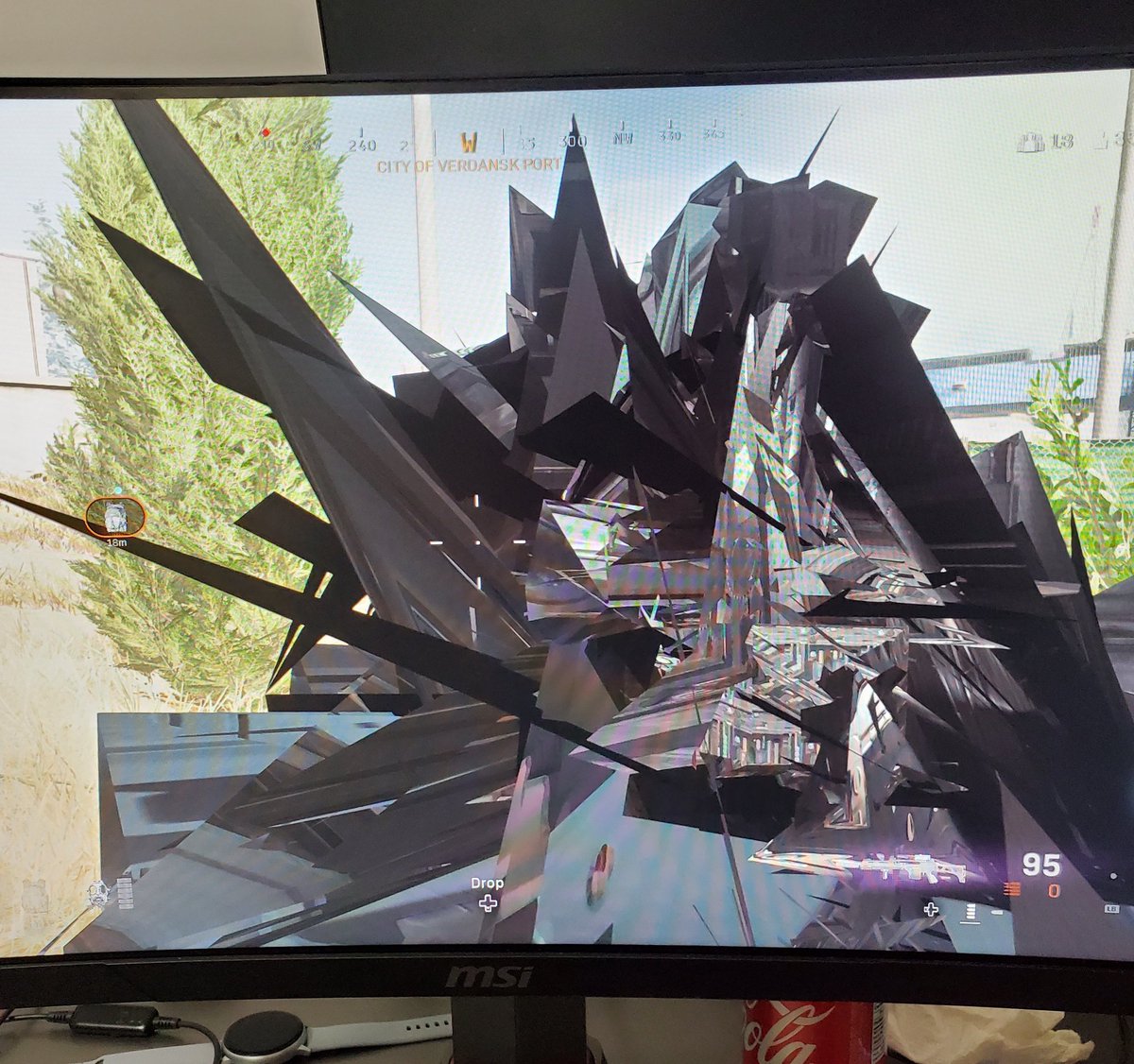 invisible warzone glitch