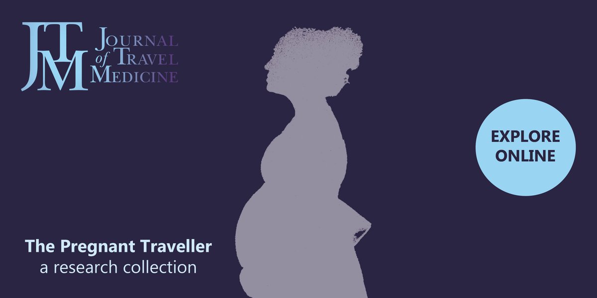 The newest collection from Journal of Travel Medicine is dedicated to the unique risks faced by pregnant travellers, including heightened susceptibility to infections and thromboembolism. Read online for free and share within your networks. academic.oup.com/jtm/pages/the-…