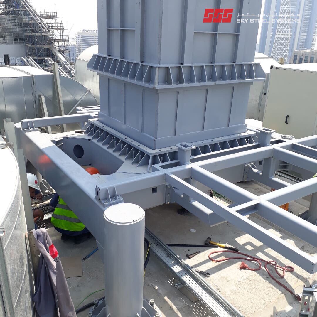 Sky Steel Systems Llc Completion Of The Installation Of The Base Frame And Main Column Of The Machine J One Residential Complex Business Bay Uae Bmu Buildingmaintenanceunit T Co R6bwxkfwzv T Co Gu6desrj0s Twitter