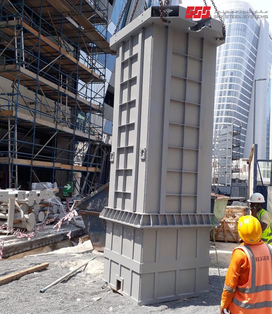 Sky Steel Systems Llc Completion Of The Installation Of The Base Frame And Main Column Of The Machine J One Residential Complex Business Bay Uae Bmu Buildingmaintenanceunit T Co R6bwxkfwzv T Co Gu6desrj0s Twitter