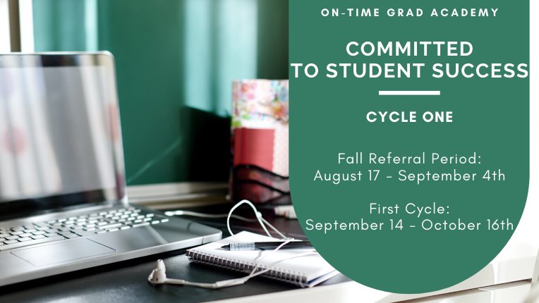 Attention all campuses: Our student referral period is right around the corner.