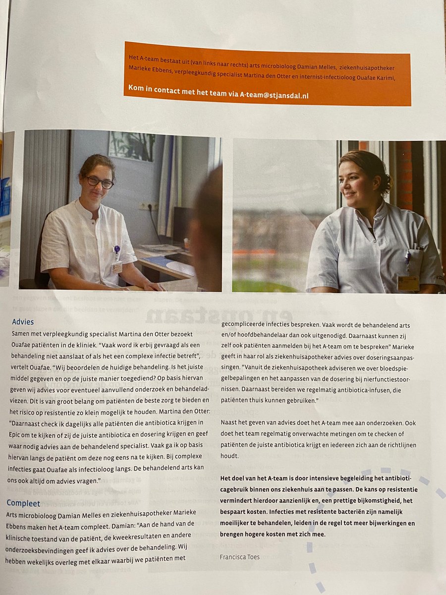Mertine_1's tweet photo. Het belang van een verpleegkundig specialist in de kliniek! #Stjansdal #verpleegkundigspecialist https://t.co/j7pStFVSnE