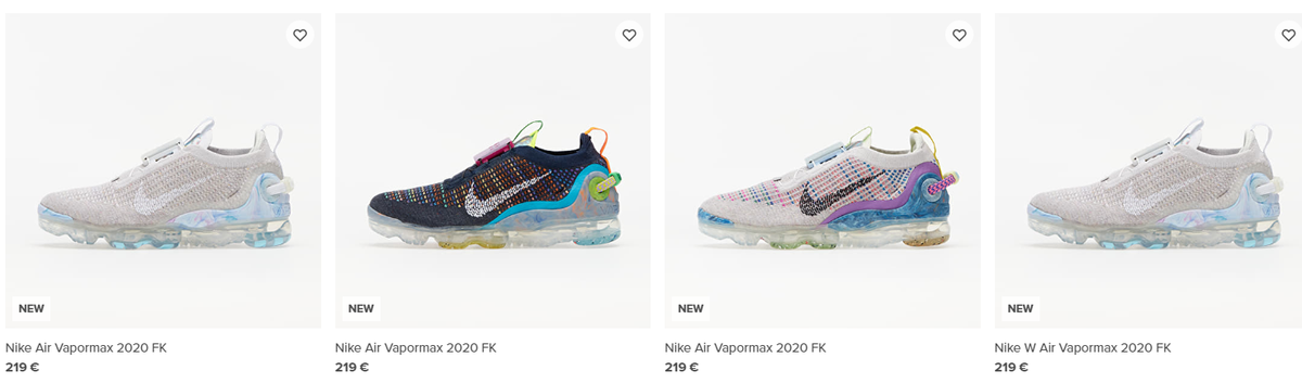 Latest Nike VaporMax Sneakers Cheap Price May 2020 in the