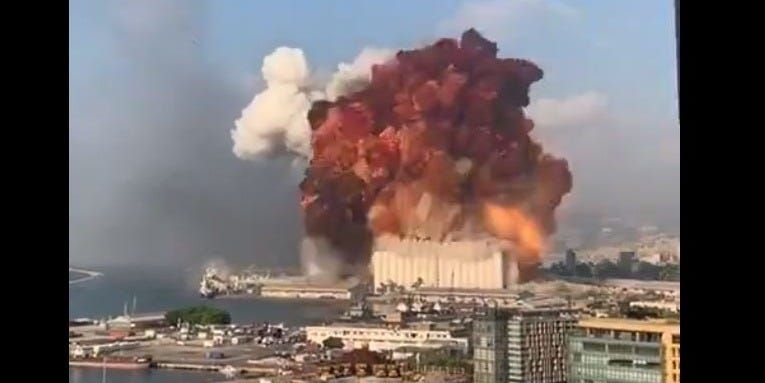 jobtensor's tweet image. “Shocking videos capture massive explosion that rocked the Lebanese capital of Beirut. At least 100 reported dead, Red Cross says.” buff.ly/3k9T1Tq
#Beirut #beirutlebanon #MassiveExplosion
