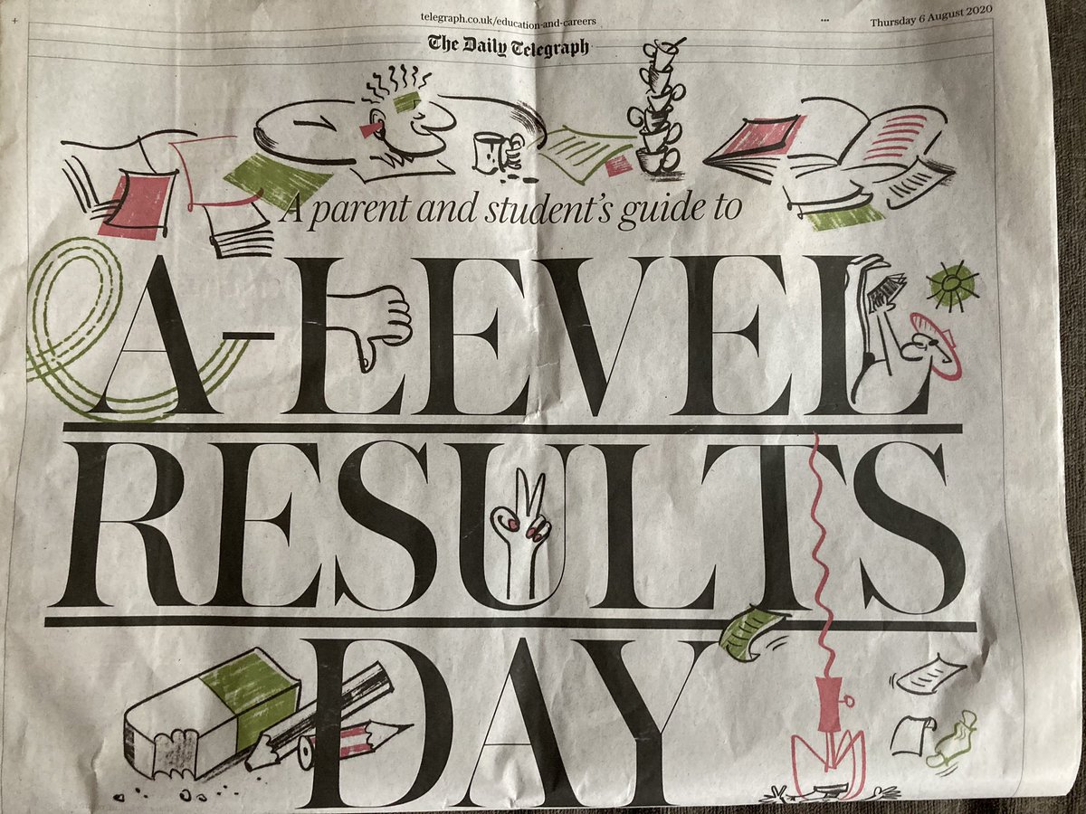 daveflettpress's tweet photo. Good luck to everyone receiving their A-level results next Thursday. I’ve really enjoyed working on this Daily Telegraph @Telegraph supplement this week. It’s free with the newspaper today and, for parents and students, it answers all your questions regarding university in 20/21. https://t.co/zEV4TR1lyl