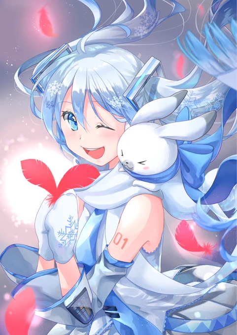 赤い羽根コンペ絵でした❄️
めちゃ気に入ってるので見て見て? 