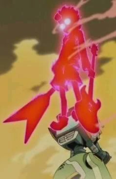 Aang's glowing tattoos in his Avatar State were inspired by Naota's "final form" in FLCL