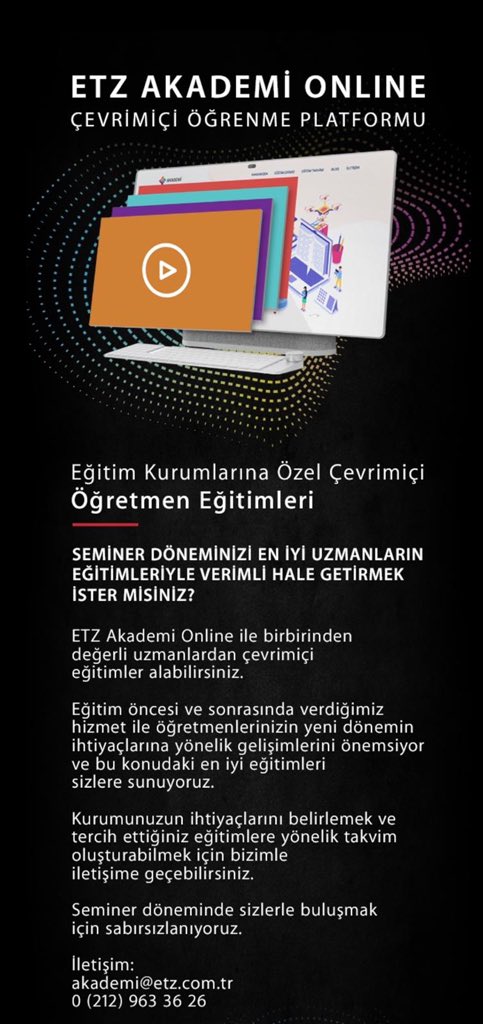 ETZ AKADEMİ tweet media
