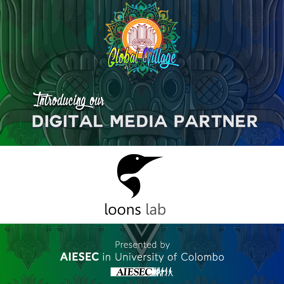 LoonsLab's tweet photo. Loons Lab is pleased to announce that we are the Digital Media Partner of the Global Village 2020 by AIESEC Sri Lanka 

Register for Global Village 2020: https://t.co/2bsuGUJLvS

#global_village_2020 #loonslab #digitalmediapartner #lka #aiesecsrilanka https://t.co/DwZvKuy5Tj