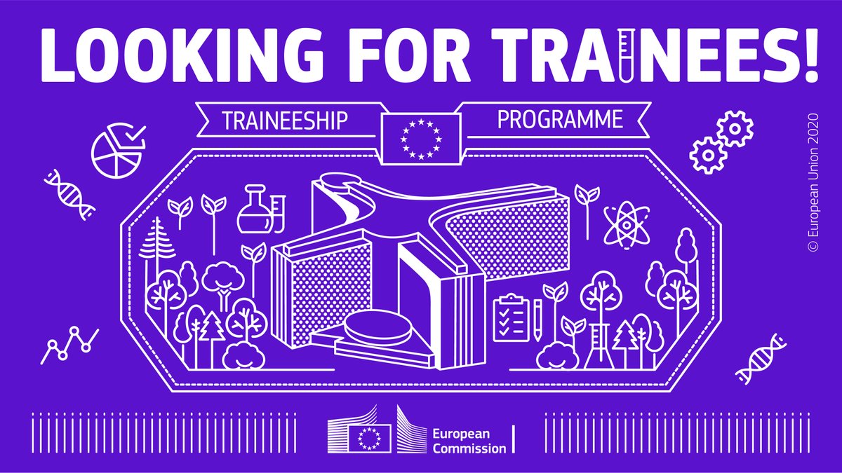 🔝#EUtraineeship registration is open.
We are keen on tapping into the wide diversity of study fields and talents via our #EUtraineeship programme.
‼️If your diploma certifies a rare field of study, you are getting an extra point!☝️
🔗 europa.eu/!qV64bm
#BluebookTraineeship