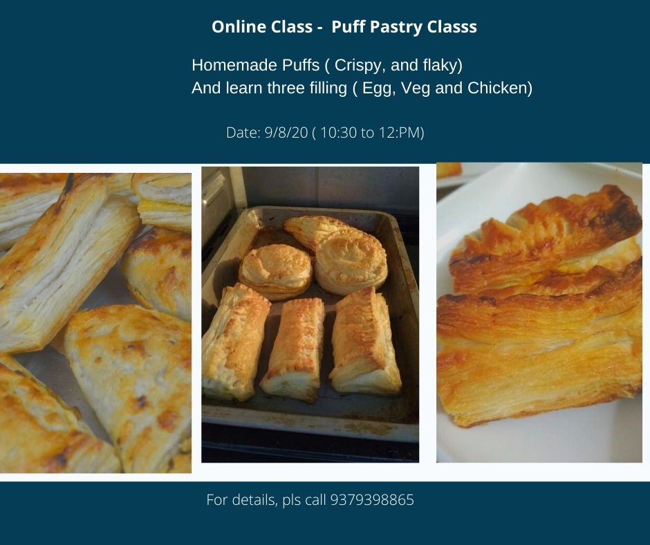 mennasdelight's tweet image. The beauty of the puff pastry is in its versatility. It can be sweet, Savoury, or both.

Join this weekend class to learn Puff Pastry. 

#puffpastry 
#puffmaking 
#onlinepuffclass