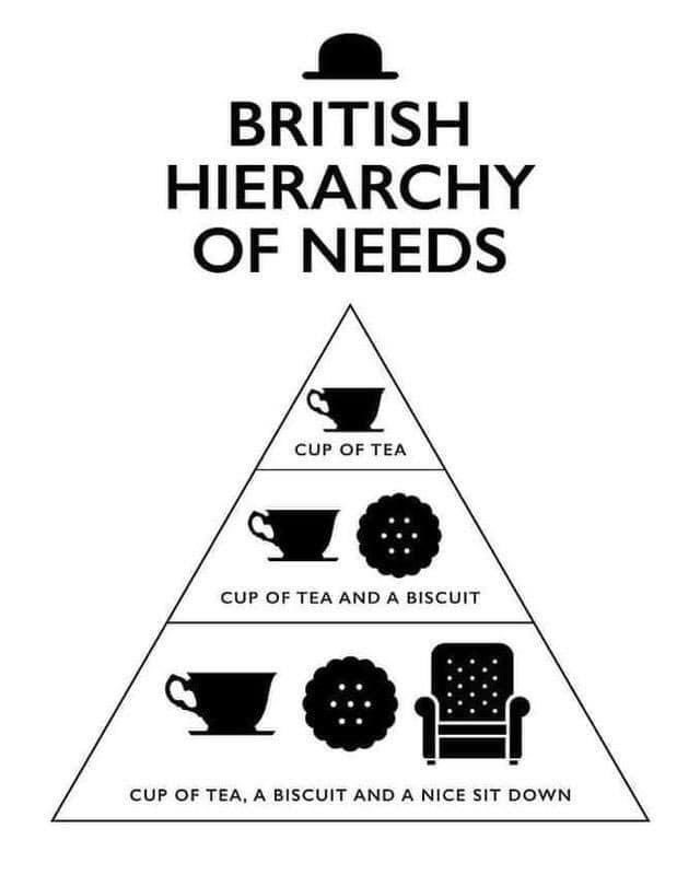 TMilkTwoSugar's tweet photo. Found this and wow does it sum me up. #tea #maslow #hierarchyofneeds #tm2s https://t.co/gizb5s86UD