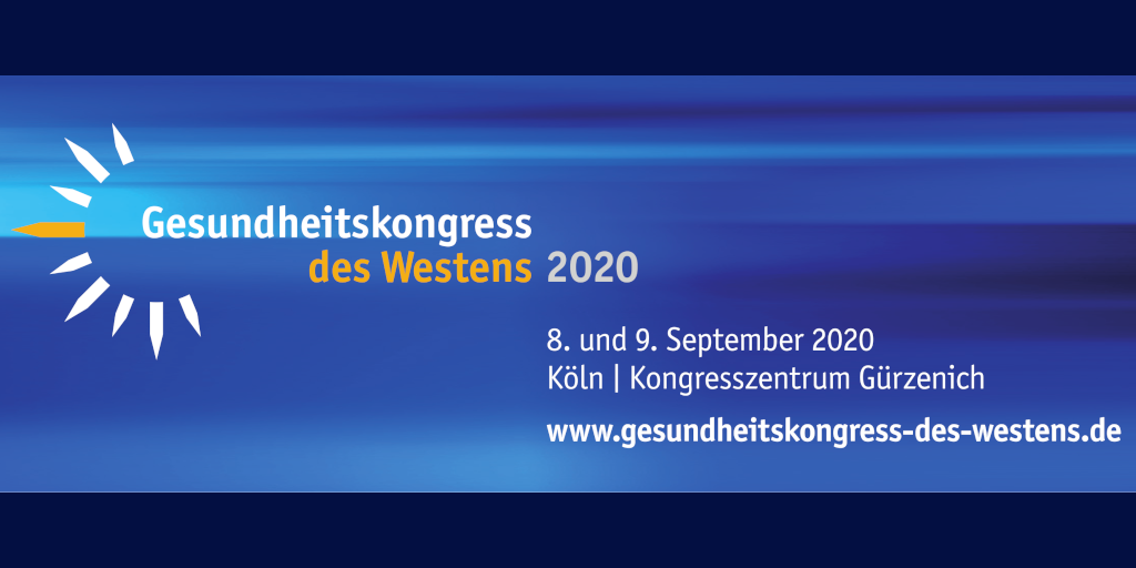 Der #gdw20 findet am 8. und 9. September als hybrider Kongress statt - im Kölner Gürzenich und online gestreamt:

gesundheitskongress-des-westens.de/newsletter/new…

#Gesundheitspolitik #Gesundheitswesen #GKV #Krankenhäuser #Ärzteschaft #Pflege #NRW #eHealth #Healthcare #Gesundheit #Krankenkassen
