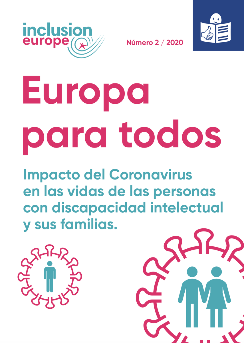 Plenainclusion's tweet photo. 🍀La organización @InclusionEurope ha publicado un nuevo número de su boletín en #lecturafácil #EuropeForUs, decicado al impacto del #covid19 en las personas con #discapacidadintelectual👁👁 Ya puedes consultarlo en español en la web de @Plenainclusion ➡️https://t.co/0JFOzLc3fF https://t.co/9Y0wm5N8XM
