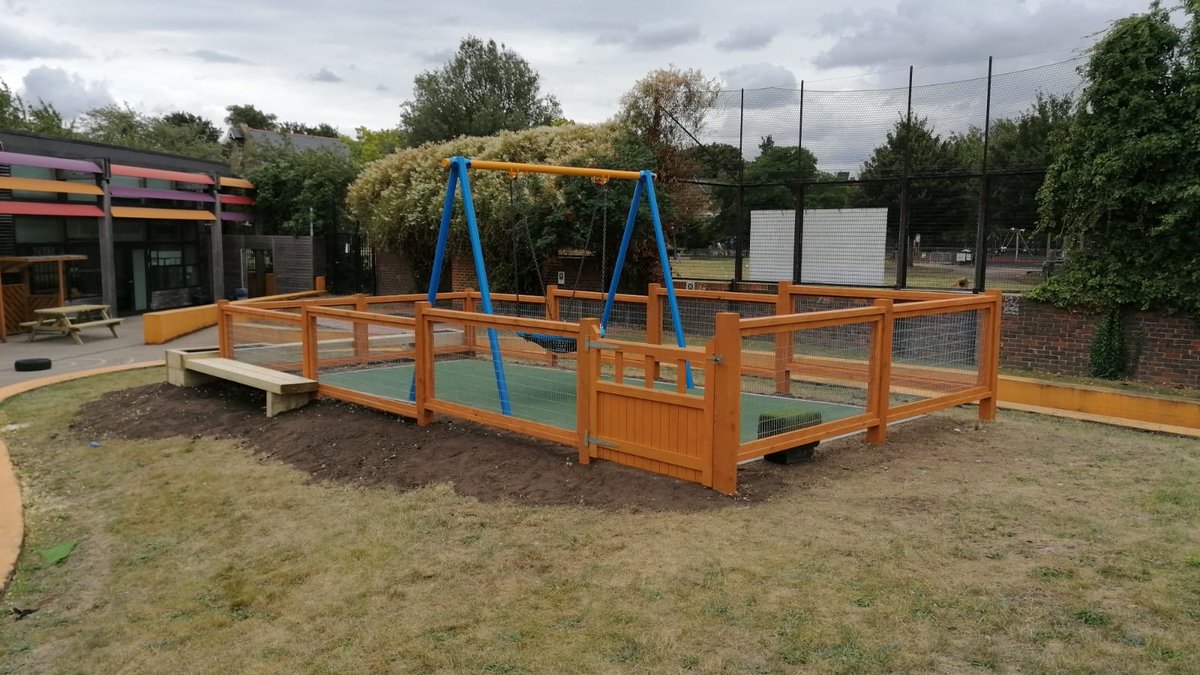 tippettschool's tweet photo. What’s that? A new swing? A new fence? THANK YOU TO OUR PTFA!! ❤️❤️❤️ We are so lucky to have you https://t.co/dJ9rkdt9Xh