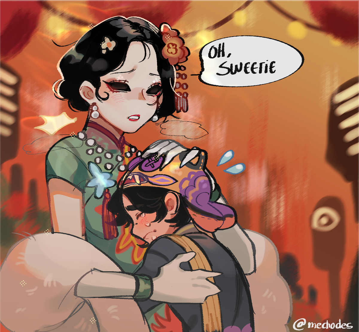 oh yeah,,,,4 AM 
time to post some idv sketches?

While I was practicing some norton sketches cuz I want to main him,,,I remember how much I love chinatown skins and dynamic AAA

#IdentityV #identityVイラスト #characters #fanart 