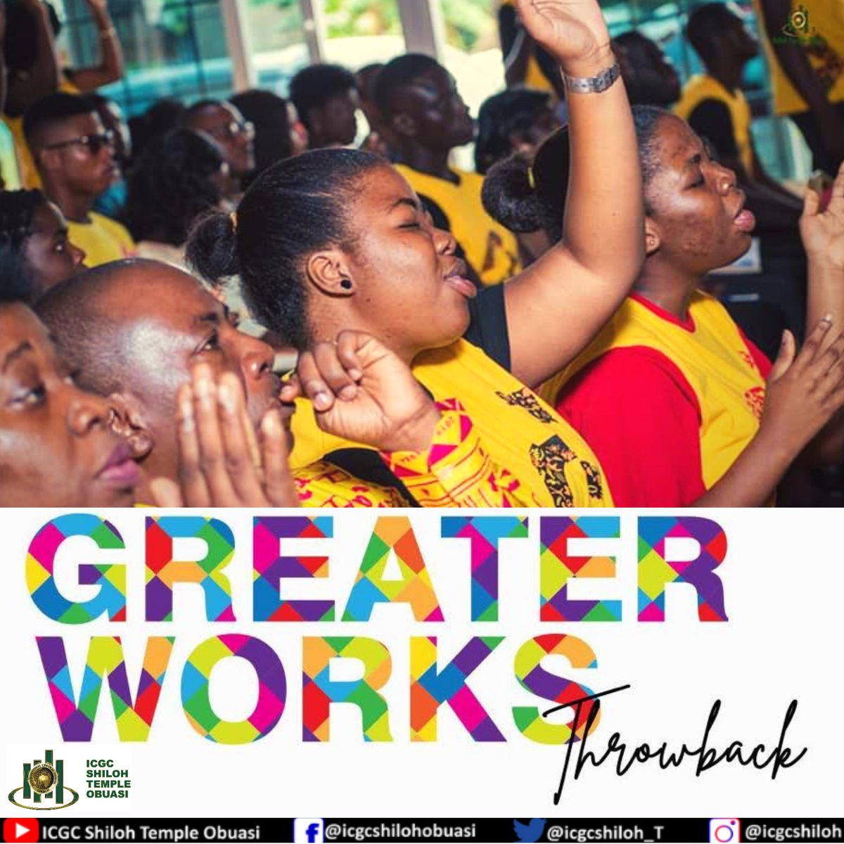 icgcshiloh_obsi's tweet photo. A little trip down memory lane.
#GWthrowback
#WeAreICGC https://t.co/jGBMxyM1x2