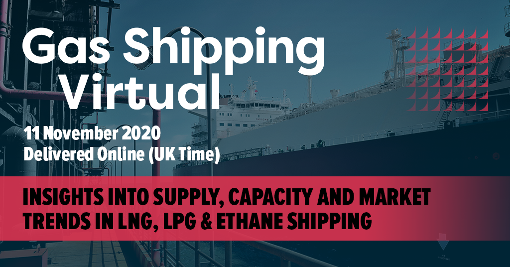 LNGgc's tweet photo. Join us online on November 11 for the #GasShipping Virtual conference. Get the latest event updates as they're announced. Sign up to the #GasShipping Virtual mailing list here -> https://t.co/S0hSJSofMd #LPG #LNG #Ethane #Shipping #GasCarrier https://t.co/FMkjNJQ3Kr