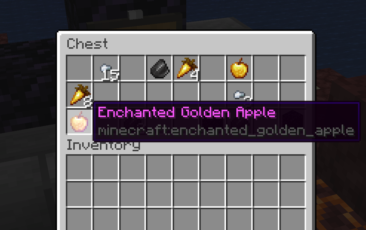Silentwosperer The First Ruined Portal Chest I Ever Open On Java And Bam Notch Apple D I Like Java Rng