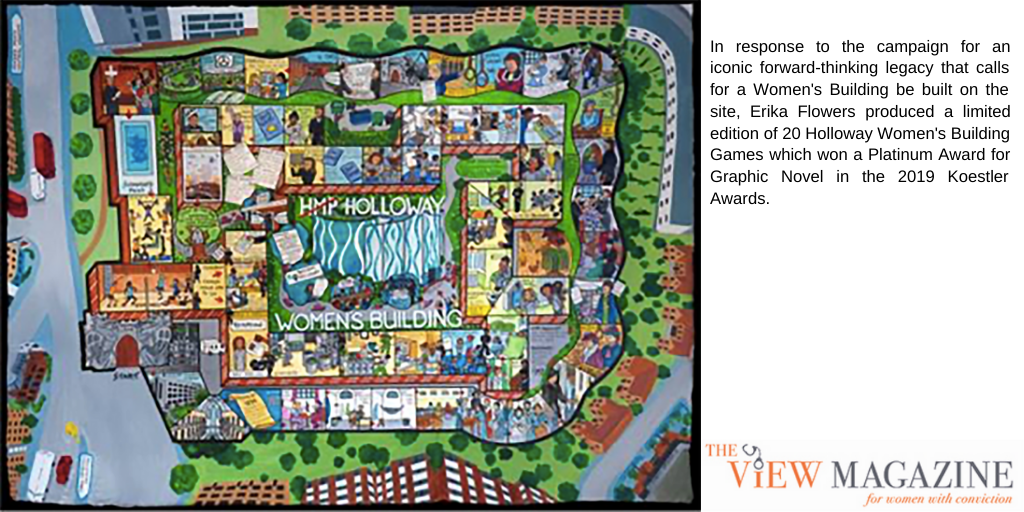 rebell_justice's tweet photo. Today's blog discusses @IslingtonBC's plans for the former HMP Holloway site brought by Peabody set to be a #womenscentre @diarmaid_w
The blog features @ErikaPostcards #hmpholloway board game
Read today's blog here: https://t.co/41p2m92nOJ
#theviewmag #womenscentres https://t.co/XWWuUWimOD