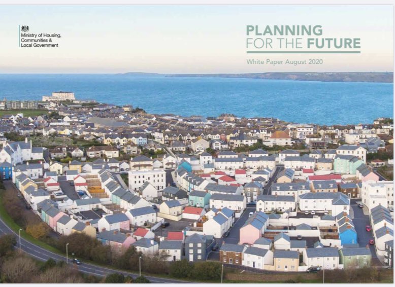 HAVE YOUR SAY!

The ‘Planning for the future’ proposals were published this morning. Consultation ends on 29th October 2020. 

This consultation seeks any views on each part of a package of proposals for reform of the planning system in England.

assets.publishing.service.gov.uk/government/upl…