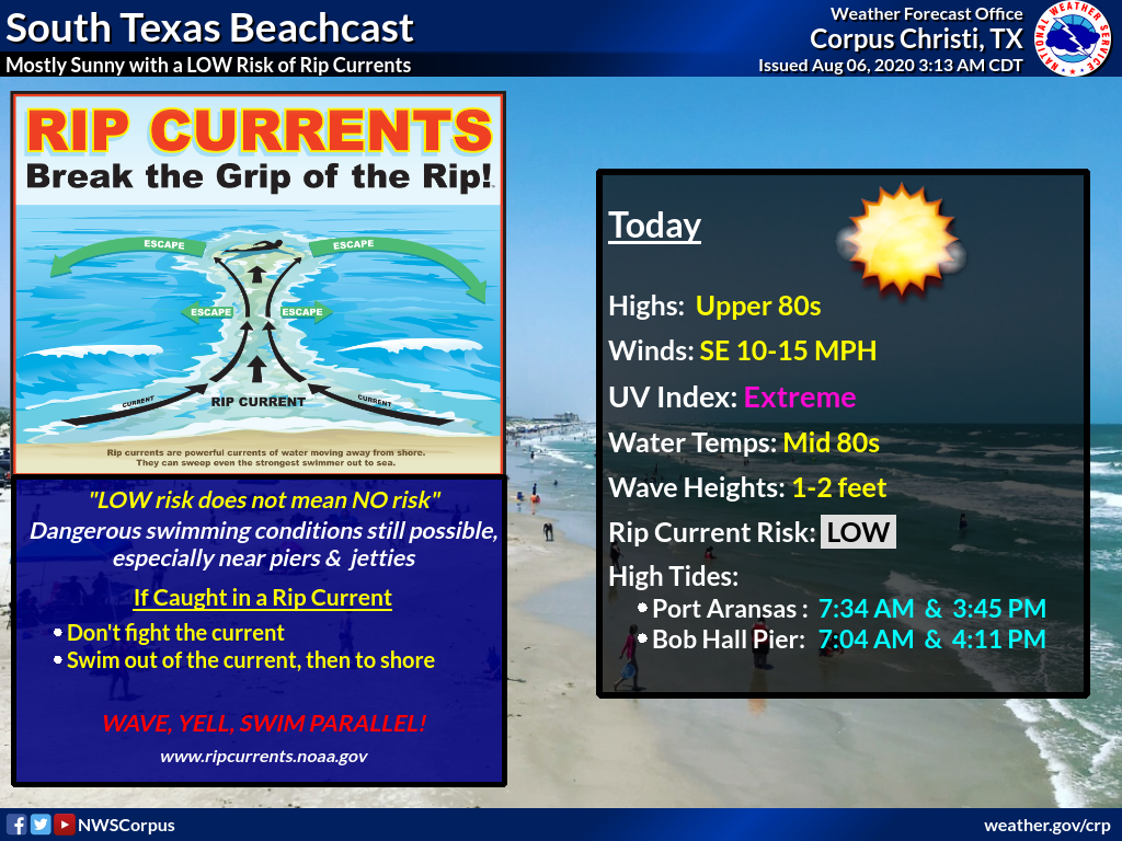 Another warm, but seasonal day is in store across South Texas. Mostly sunny skies and highs in the 90s to around 100 are expected. #txwx #stxwx