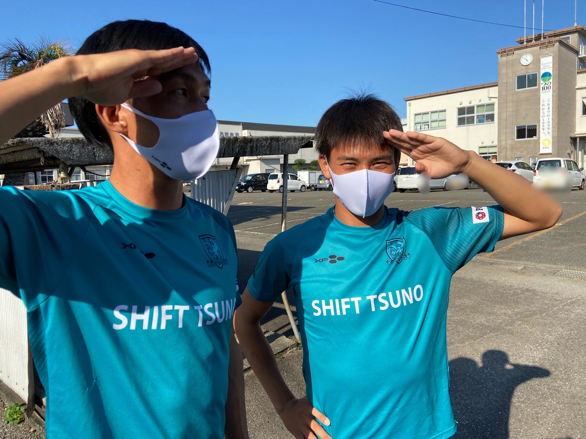 ヴェロスクロノス都農 エグゼフ様のスポーツマスク 古部健太 児玉響 T Co Eojhqxi0x8 Twitter