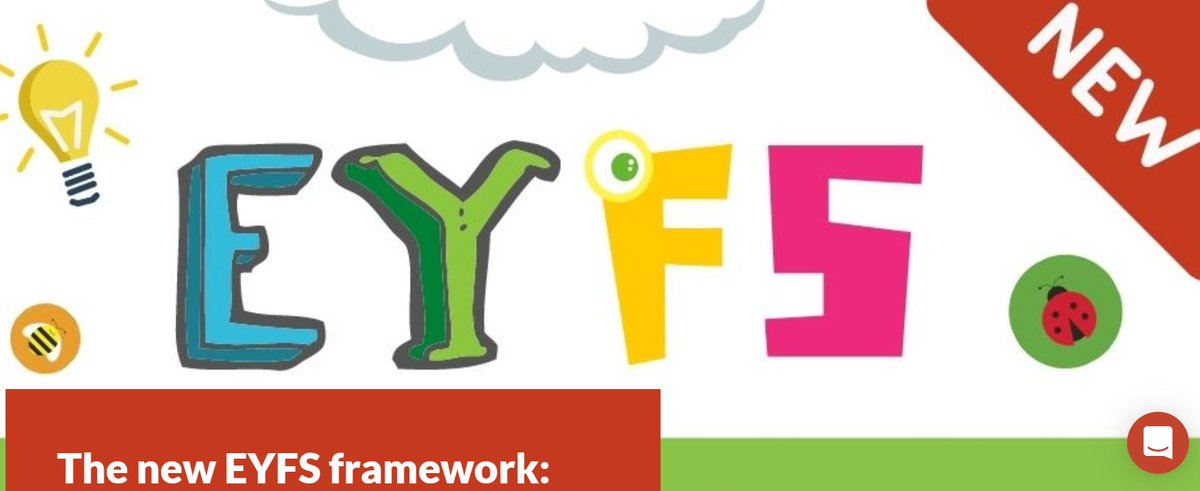 JKPBooks's tweet image. The new EYFS framework: what you need to know - @sueasquith1  

bit.ly/2Pw8U8O 

#eyfs #eyfsframework #eymatters #earlyyearshour #selfregulation #earlyyears