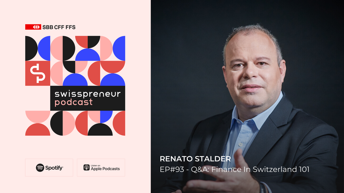 New episode out now! Another finance Q&A session with Klara Business CEO Renato Stalder. Click here to listen to it: buff.ly/2XztEAG
-
#swisspreneur #podcast #entrepreneurship #startup #finance #swisstax #tax #taxes #swisstaxes #taxheaven