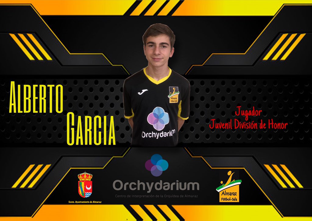 💥JUVENIL DH💥

▪️ALBERTO GARCÍA 

Jugador muy rápido que nos aportará un uno contra uno y gran desborde.

#vamosAFS 🖤💛🖤💛