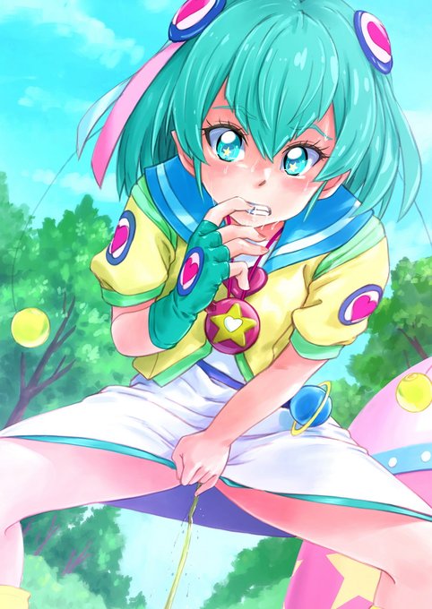 今日のおしっ娘四日目。「羽衣ララ」。 