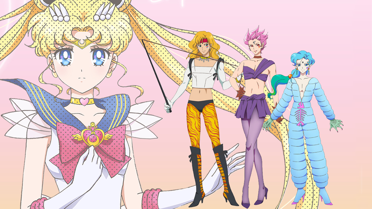 We can finally see the designs of the Amazon Trio for the Sailor Moon Etern...