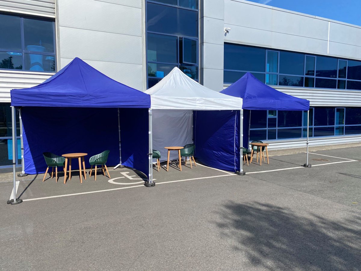 automotiveTEAM's tweet photo. We have been busy revamping our offices to allow for social distancing and give our guests safe places to work including our new outdoor spaces for handovers. 
And we've made a plenty of upgrades on the inside too, Stay safe!👍#Besafe https://t.co/3sCLQ2WRne