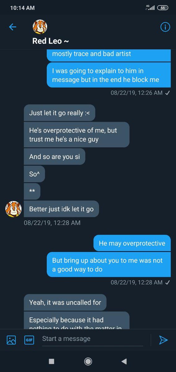 Leo reference Hiro was a good person for overprotecting him and called me a pedo for grooming him. That time I did not groomed Leo or abusing him anything to draw gift art for Leo 2 years ago...