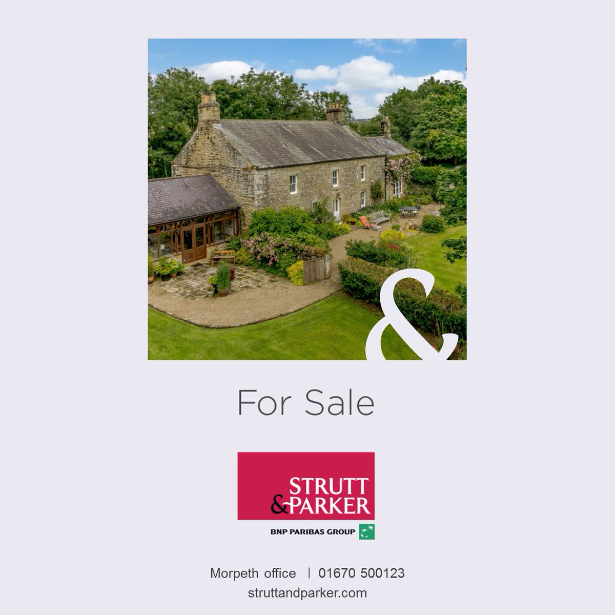 struttsmorpeth's tweet image. Property of the week! Redheugh, Tarset is a substantial Grade II listed property in a stunning rural location
#lookingtomove #propoertyoftheweek #northumberland #struttandparker 

struttandparker.com/properties/tar…