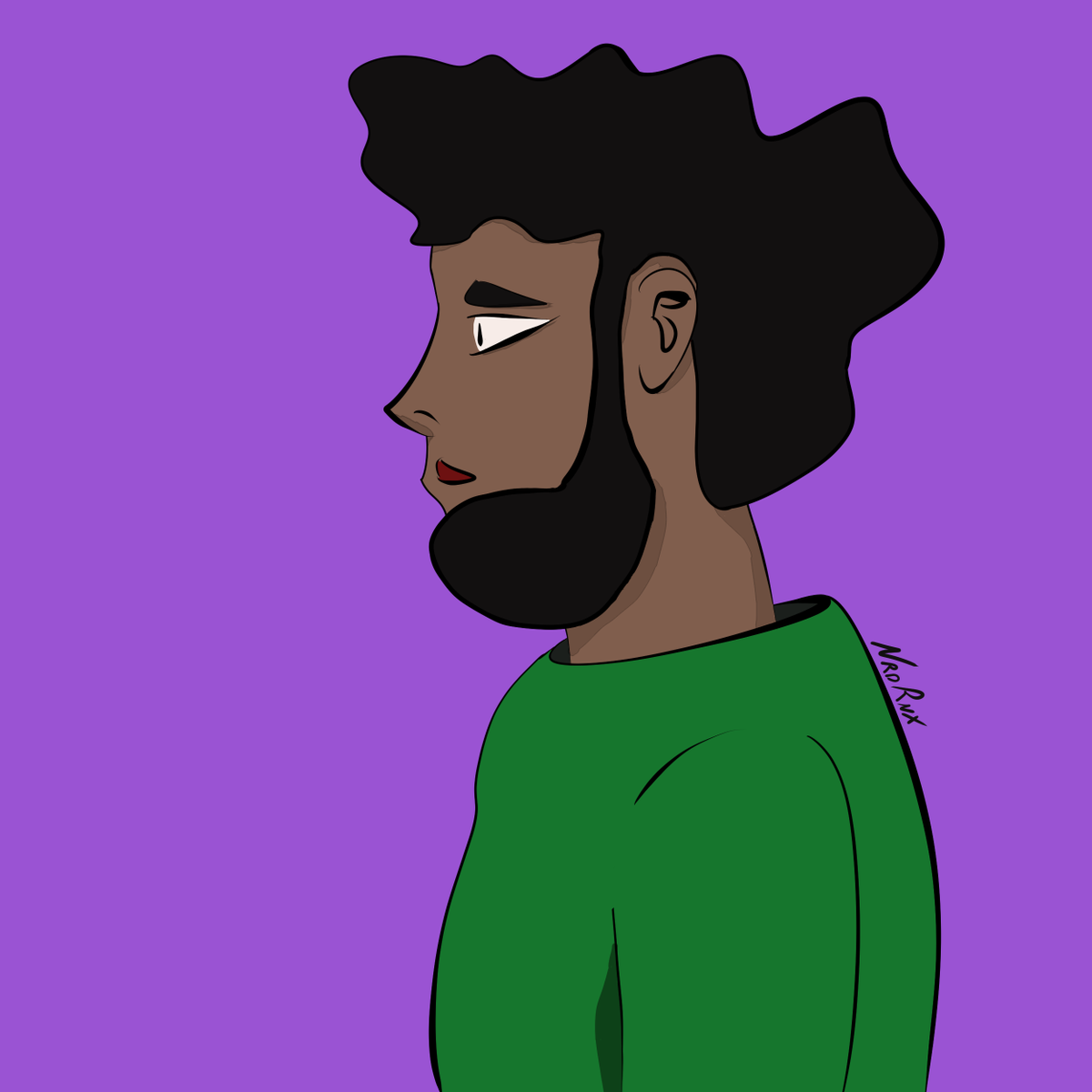 NrdRnx's tweet photo. What's up Friends! It's been a while but we are back &amp; working on some new content. Here's a sneak peak on one of the many new projects we are working on. Let us know what you think &amp; Stay Tuned.

#Artwork #ComicArt #Comics #Animation #Anime #BlackArt #Afro #ArtOfTheDay #NrdRnx https://t.co/X6PTPQluDo