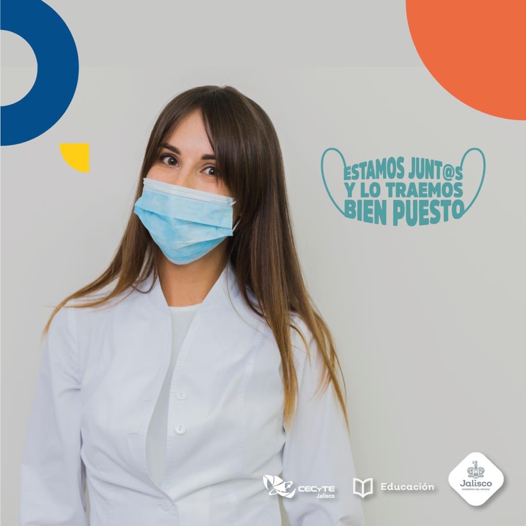¿Sabías qué? ☝🏻😷

El uso correcto del cubrebocas reduce hasta un 📊 70% la probabilidad de contraer #Covid19.

✅ Usa el #CubrebocasBienPuesto !!