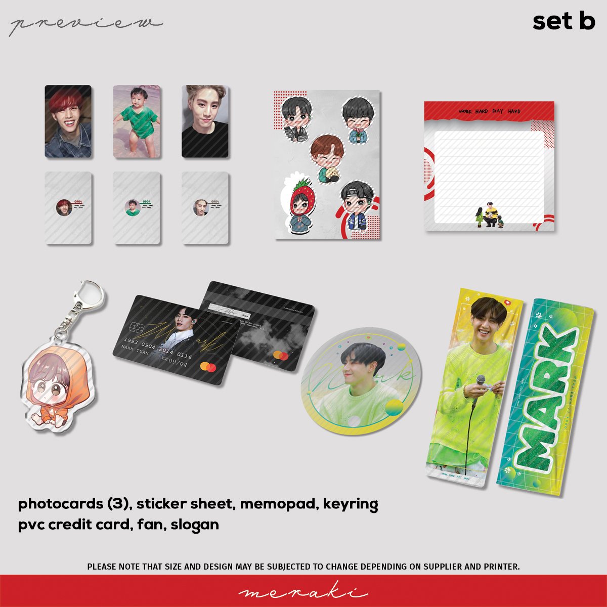 ByulDolKShop's tweet photo. GIVEAWAY ALERT
Prize: 1 SET B of Meraki: Mark Tuan Bday Project (7 items for 7 people)
To join:
Follow ByuldolKshop on Twt and IG, send proof
RT, like and tag 3-5 moots
Donate at least 50 php. (optional but encouraged)
Use #got7 #marktuan #got7mark #갓세븐 https://t.co/42A6JDDStV