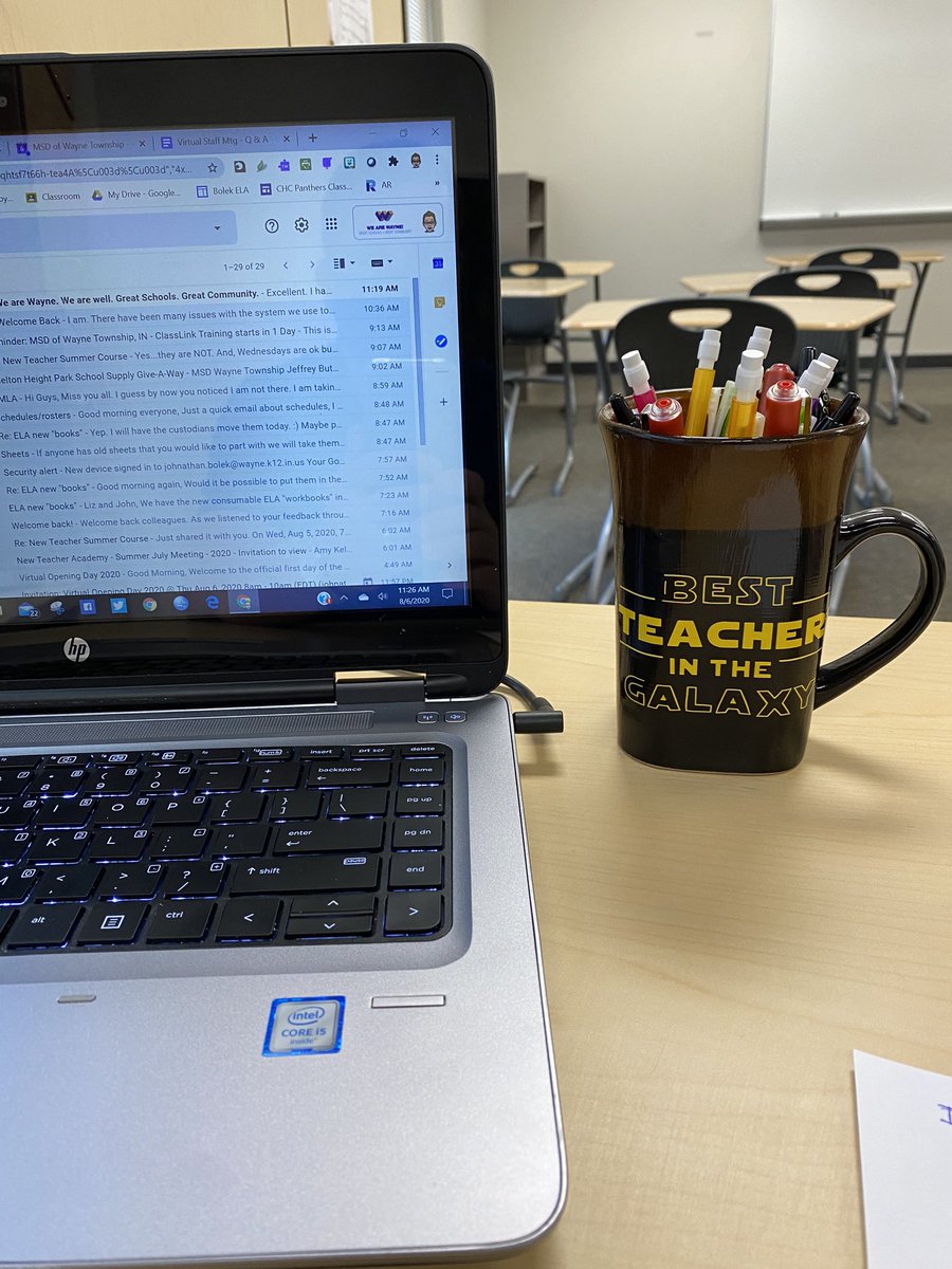 DrJBolek's tweet photo. As I begin year 15, I’m reminded that this (the mug which was gifted to me) is how I must approach every day. My best. No less.  #wearewayne #chcgiants https://t.co/oqvp02Ys0x
