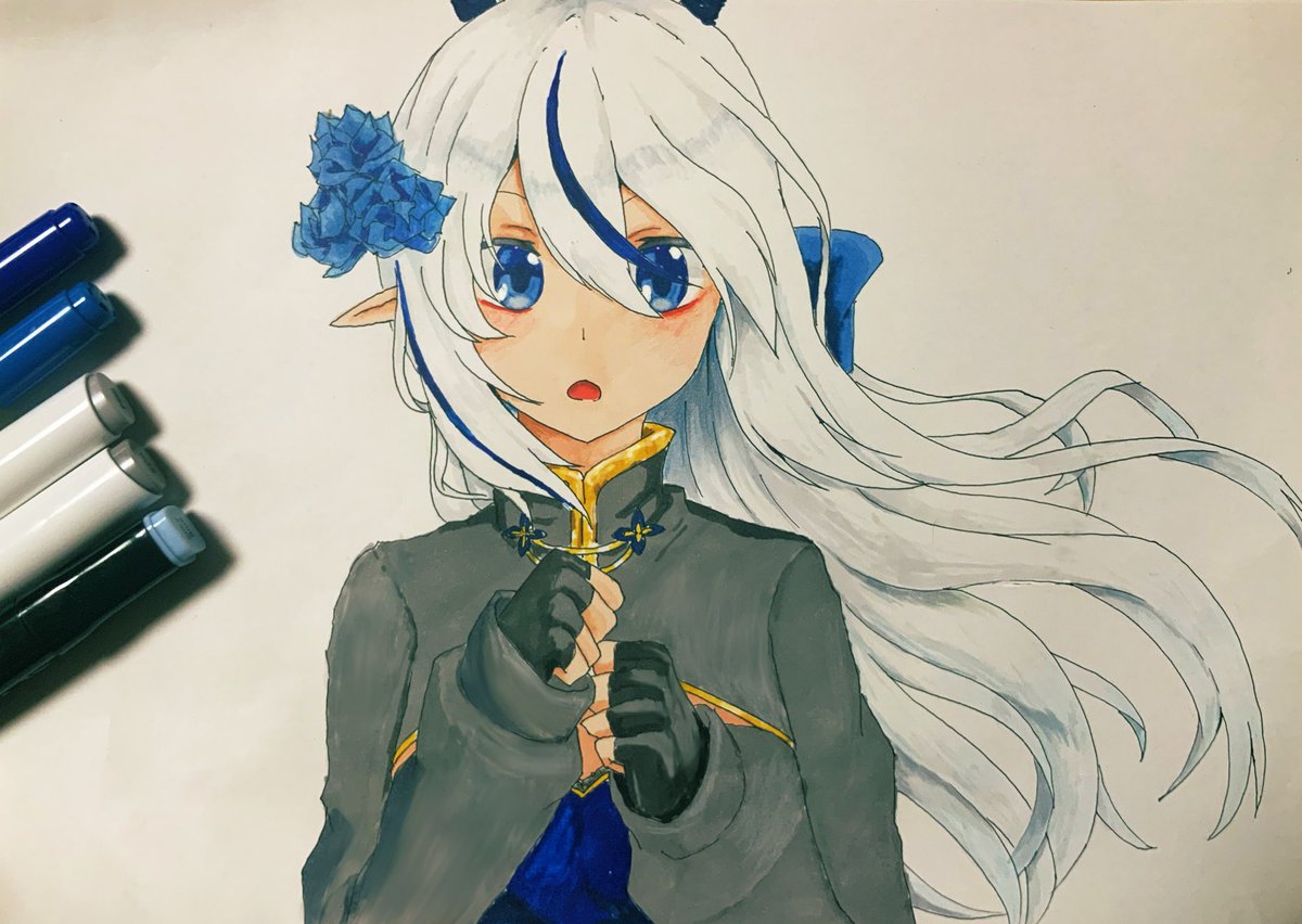 Kuonran Art セツナトリップのポーズ シノビアルパカのイラスト