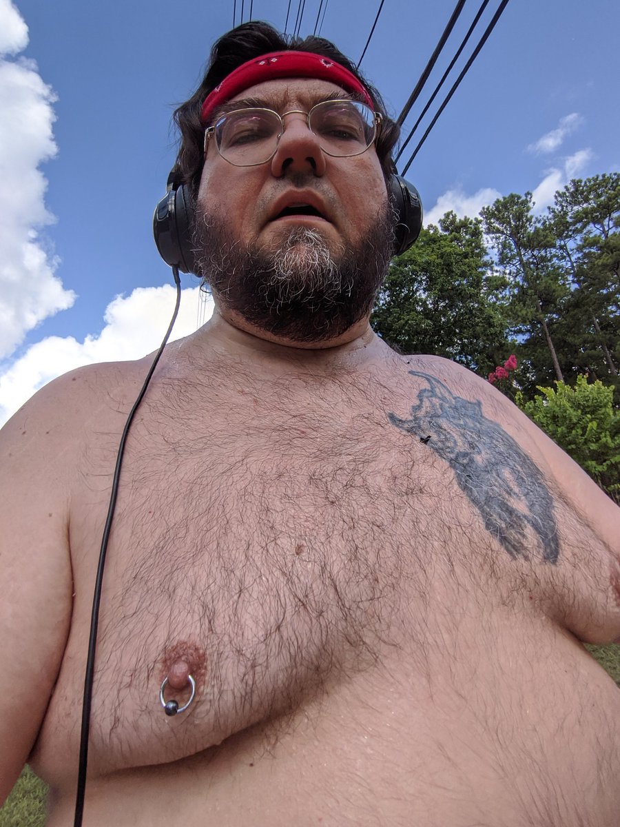 BarefootedBeast's tweet photo. So I'm listening to @1a and @JWhitePubRadio talking about #cottagecore and #goblincore
I've spent considerable time in the last four months going back out in the woods and reconnecting with that part of myself.
I'm claiming a long-abandoned hash tag. It's #squatchcore time... https://t.co/ZIjC2RatkG