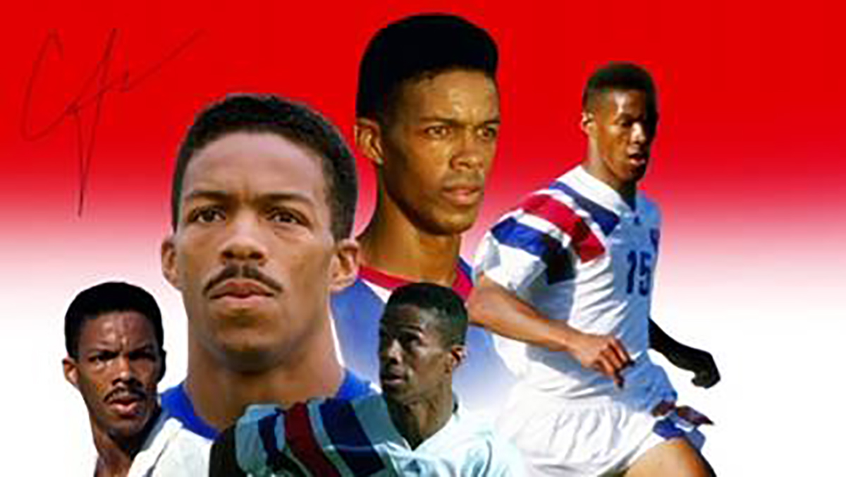 UnitedCoaches's tweet photo. On this week's show, pres. by @teamsnap, @DeanCLinke chats with former #USMNT defender &amp; National Soccer Hall of Famer, Desmond Armstrong, @NUMensSoccer's @Tim_Lenahan and @Tymiller01, and we meet 2 more 30 Under 30 members @alexiapoon and @JasonOrban

🎧https://t.co/T4cmS4gUvI https://t.co/SOMTI3Ge56