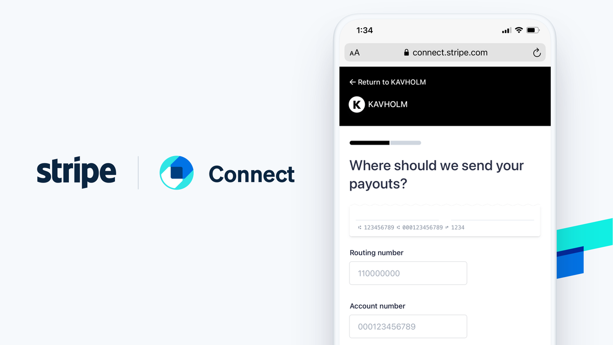 stripe's tweet photo. Onboarding Standard accounts to your Stripe Connect platform is now improved. Our new, hosted UI:

✏️ Prefills info via the API
💾 Autosaves
📱 Optimizes for mobile
🎨 Can be customized with your branding
🌐 Is available in 35+ countries and 14 languages

https://t.co/dLCwBGV4yP https://t.co/aDhRz0RvJe